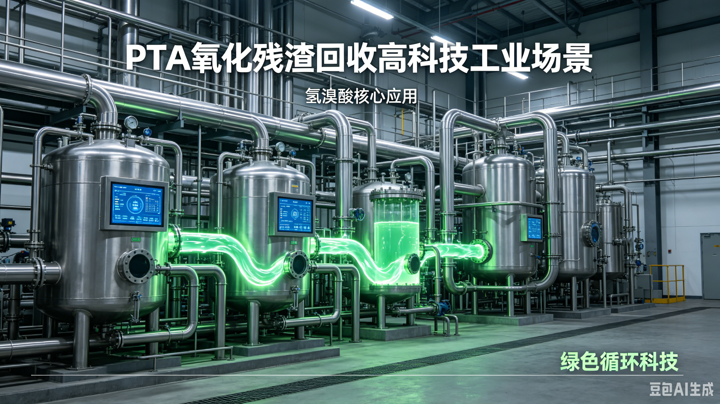 氫溴酸在PTA氧化殘渣鈷錳催化劑回收中的應用技術