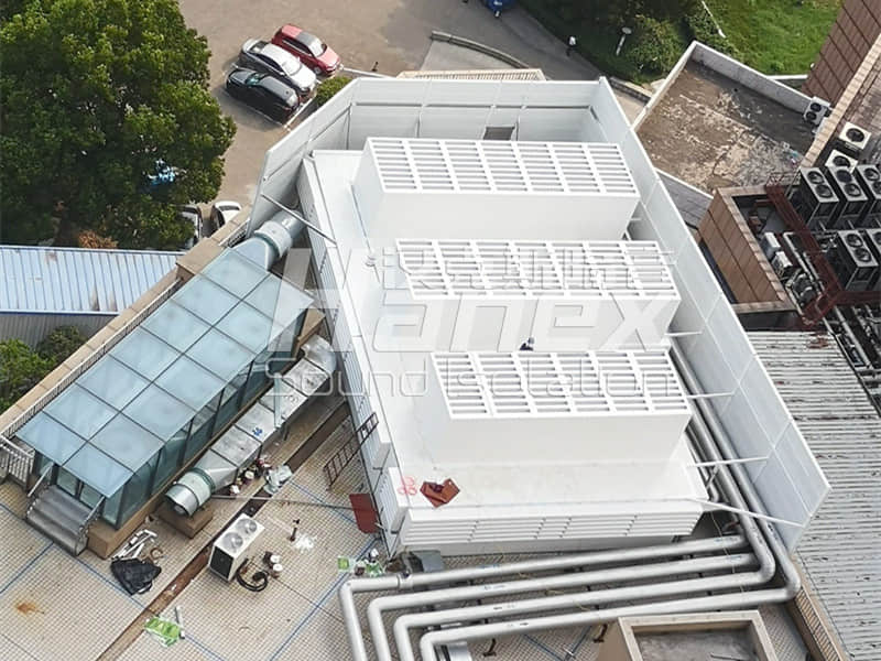 武進人民醫院中央空調機組噪聲治理