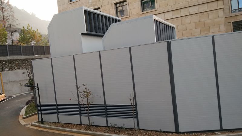 浙江某醫院冷卻塔降噪案例